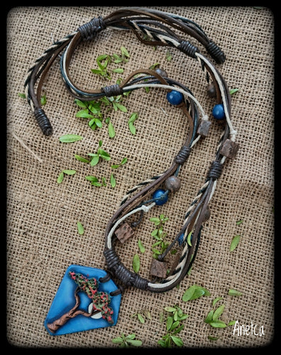 Collar con Flamboyán (#103)